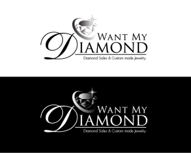 Logo Design entry 975906 submitted by cclia to the Logo Design for Want My Diamond run by wantmydiamond