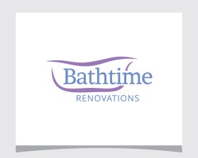 Logo Design entry 978452 submitted by slamet77 to the Logo Design for Bathtime Renovations run by bathtime