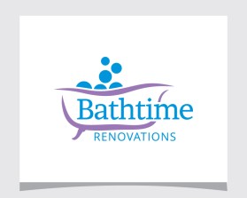 Logo Design entry 978453 submitted by wirja to the Logo Design for Bathtime Renovations run by bathtime
