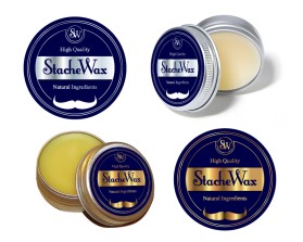 Logo Design entry 978559 submitted by iw4n to the Logo Design for StacheWax (no website yet) run by LBH