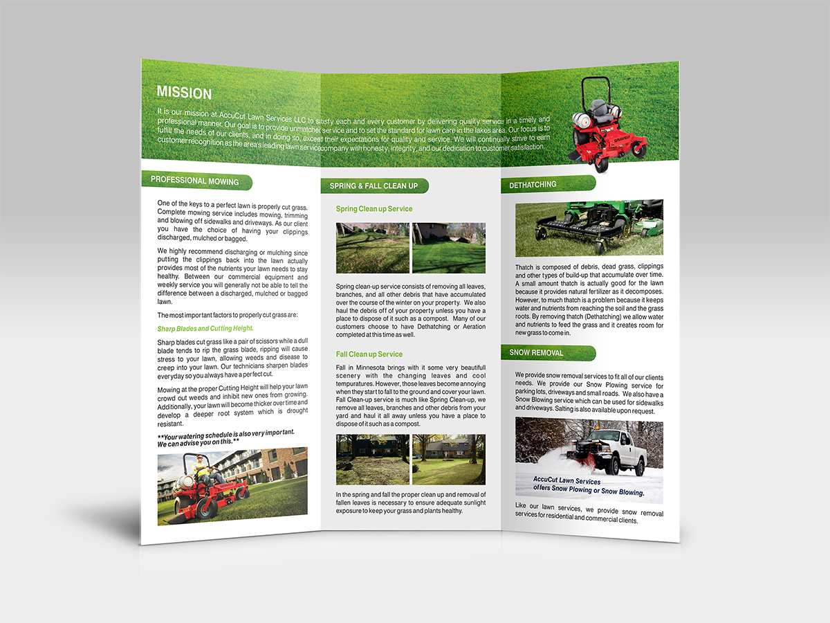 Brochure Design entry 1023177 submitted by lurth