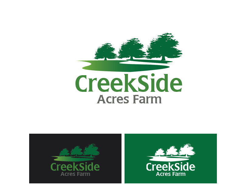 Logo Design entry 978864 submitted by Tart to the Logo Design for Creekside Acres Farm run by creekside acres