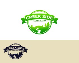 Logo Design entry 978908 submitted by serroteca to the Logo Design for Creekside Acres Farm run by creekside acres