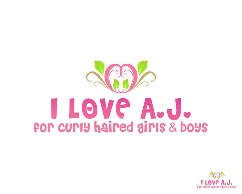 Logo Design entry 979494 submitted by WeUReU to the Logo Design for I LOVE A.J. run by rajib1981