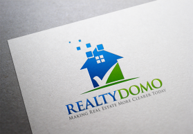 Logo Design entry 980886 submitted by drifel22 to the Logo Design for www.realtydomo.com run by diosanagroup