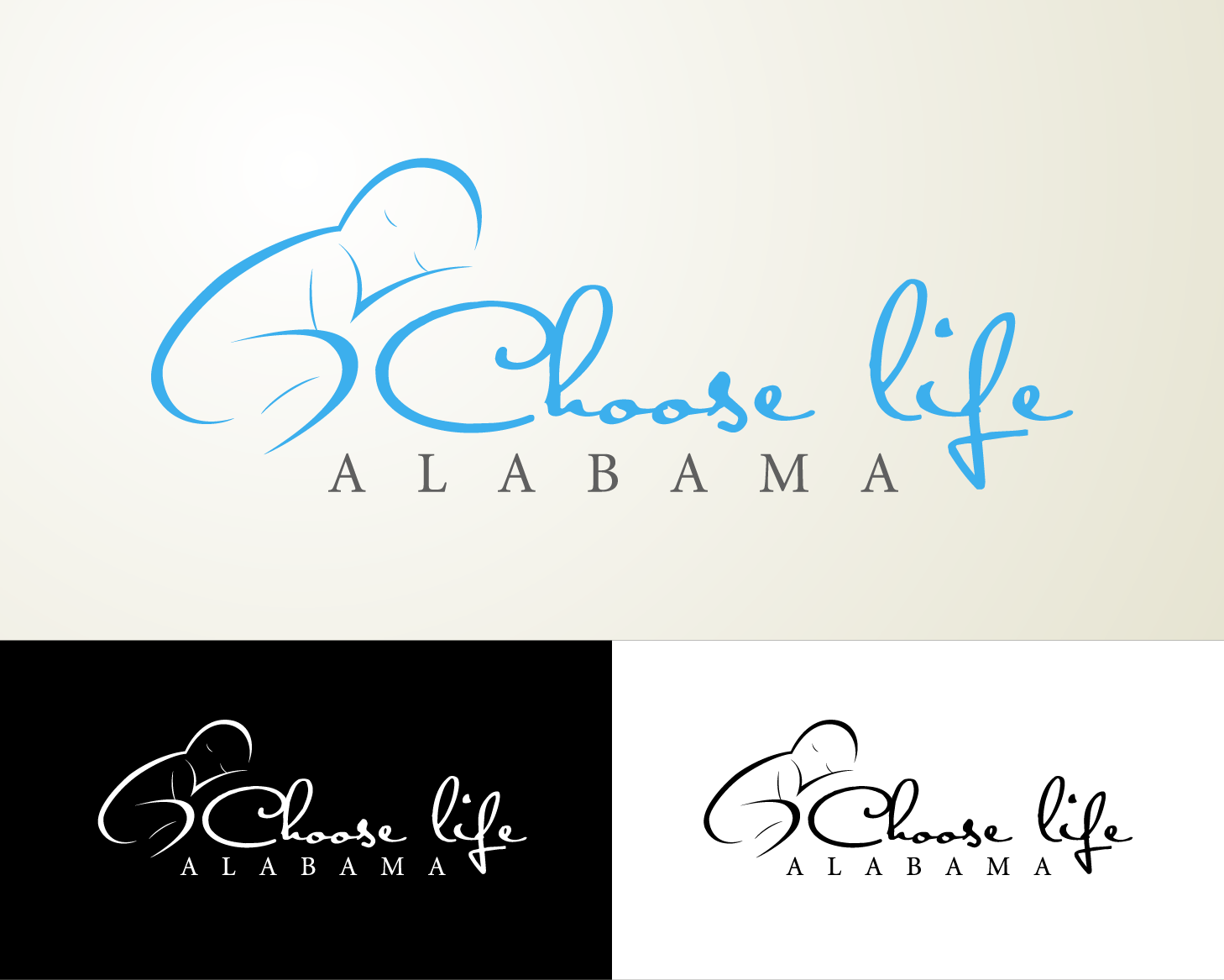 Logo Design entry 981319 submitted by serroteca to the Logo Design for Choose Life  Alabama run by vitalsound