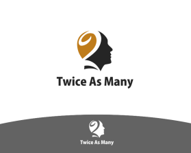 Logo Design entry 981542 submitted by Omee to the Logo Design for Twice As Many run by CancerSurvivor