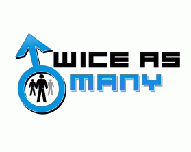 Logo Design entry 981595 submitted by Omee to the Logo Design for Twice As Many run by CancerSurvivor