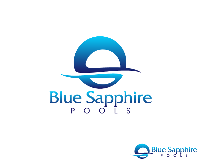 Logo Design entry 981865 submitted by cclia to the Logo Design for Blue Sapphire Pools run by bmaddox