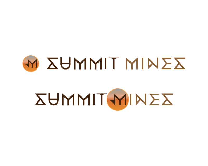 Logo Design entry 982398 submitted by exnimbuzzer to the Logo Design for Summit Mines run by fijibear