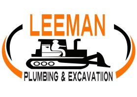 Logo Design entry 982762 submitted by runeking500 to the Logo Design for Leeman Plumbing & Excavation  run by Shantal1