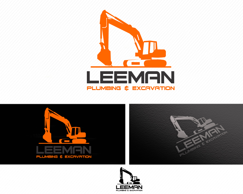 Logo Design entry 982764 submitted by Tart to the Logo Design for Leeman Plumbing & Excavation  run by Shantal1