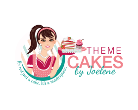 Logo Design entry 984022 submitted by noxjk to the Logo Design for Theme Cakes by Joelene run by Joelene