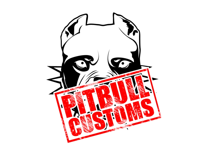 Logo Design entry 984505 submitted by Adam to the Logo Design for Pitbull Customs run by Bhrockstar