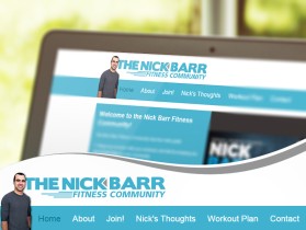 Banner Ad Design entry 984549 submitted by airish.designs to the Banner Ad Design for nickbarrfitness.com run by nick-barr