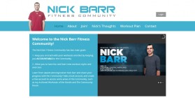Banner Ad Design Entry 1025288 submitted by airish.designs to the contest for nickbarrfitness.com run by nick-barr