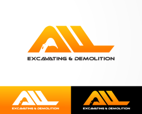 Logo Design entry 985207 submitted by DHAR to the Logo Design for ALL Excavating & Demolition run by cogleye