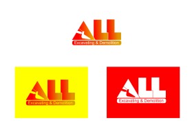 Logo Design entry 985209 submitted by Adam to the Logo Design for ALL Excavating & Demolition run by cogleye
