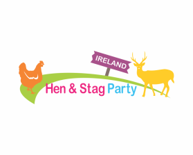 Logo Design Entry 986647 submitted by piejay1986 to the contest for henpartyireland.ie & stagpartyireland.ie run by Joconnell