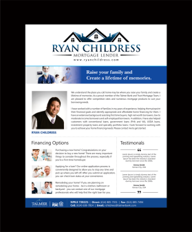 Brochure Design entry 988351 submitted by cyberxfive to the Brochure Design for Ryan J. Childress run by RChildress