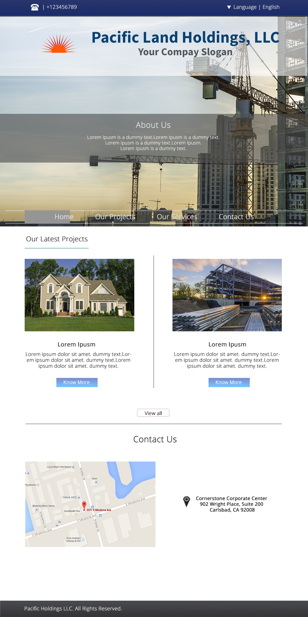 Web Design entry 1029563 submitted by TrueDesigns