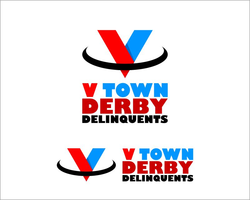 Logo Design entry 990481 submitted by phonic to the Logo Design for V Town Derby Delinquents run by sempaidavid