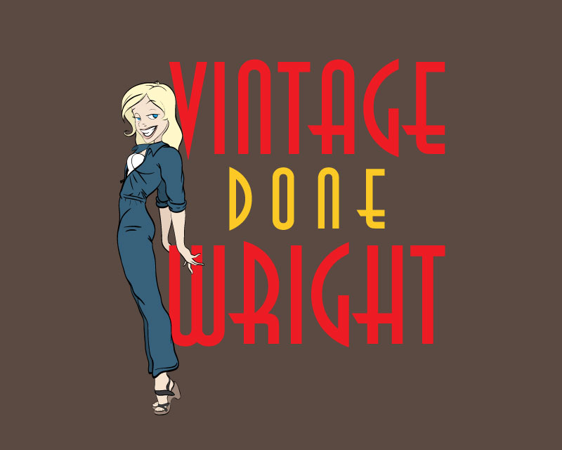 Logo Design entry 991729 submitted by JINKODESIGNS to the Logo Design for VINTAGE DONE WRIGHT run by wright.sarahm