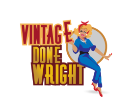 Logo Design entry 991721 submitted by alfa84 to the Logo Design for VINTAGE DONE WRIGHT run by wright.sarahm