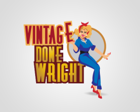 Logo Design entry 991729 submitted by Morango to the Logo Design for VINTAGE DONE WRIGHT run by wright.sarahm