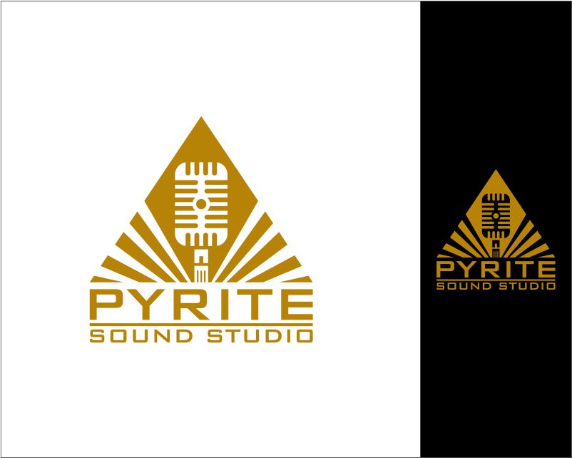 Logo Design entry 991942 submitted by phonic to the Logo Design for Pyrite Sound Studio run by plus4dBasil