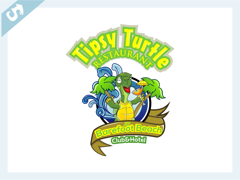 Logo Design entry 994766 submitted by Salman to the Logo Design for Tipsy Turtle at Barefoot Beach Club run by BlueReef