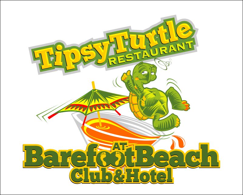 Logo Design entry 994773 submitted by RoyalSealDesign to the Logo Design for Tipsy Turtle at Barefoot Beach Club run by BlueReef