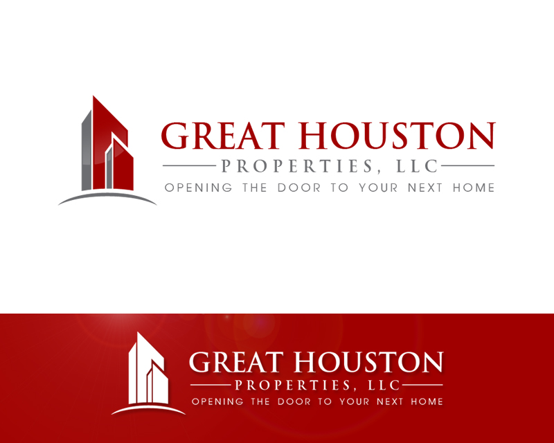 Logo Design entry 995303 submitted by JMTech to the Logo Design for Great Houston Properties, LLC run by kmacway