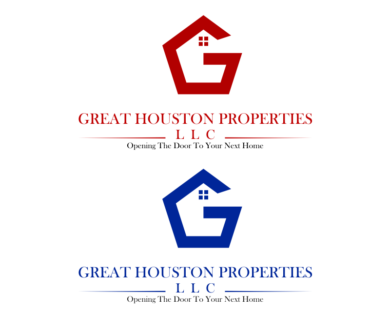 Logo Design entry 995303 submitted by airacheeka to the Logo Design for Great Houston Properties, LLC run by kmacway