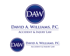 Logo Design entry 995598 submitted by sella to the Logo Design for David A. Williams, P.C. or Law Office of David A. Williams run by williad3