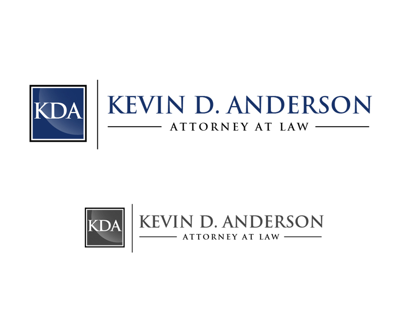 Logo Design entry 996249 submitted by JMTech to the Logo Design for Kevin D. Anderson, Attorney at Law run by kevindanderson