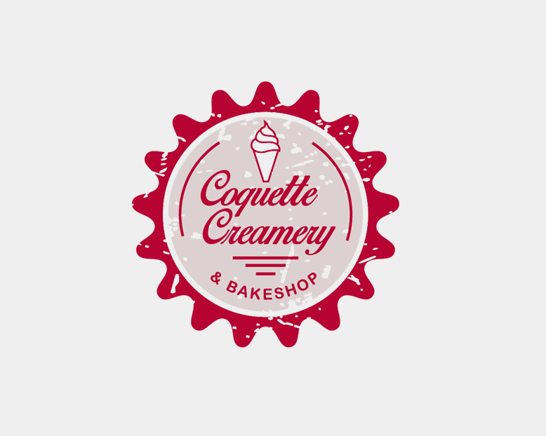Logo Design entry 997330 submitted by smarttaste to the Logo Design for Coquette Creamery run by tvoget