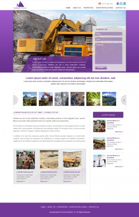 Web Design entry 1048573 submitted by iVesna