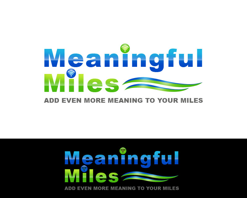 Logo Design entry 1000593 submitted by Tart to the Logo Design for Meaningful Miles run by Picture-it