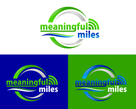 Logo Design entry 1000585 submitted by WeUReU to the Logo Design for Meaningful Miles run by Picture-it