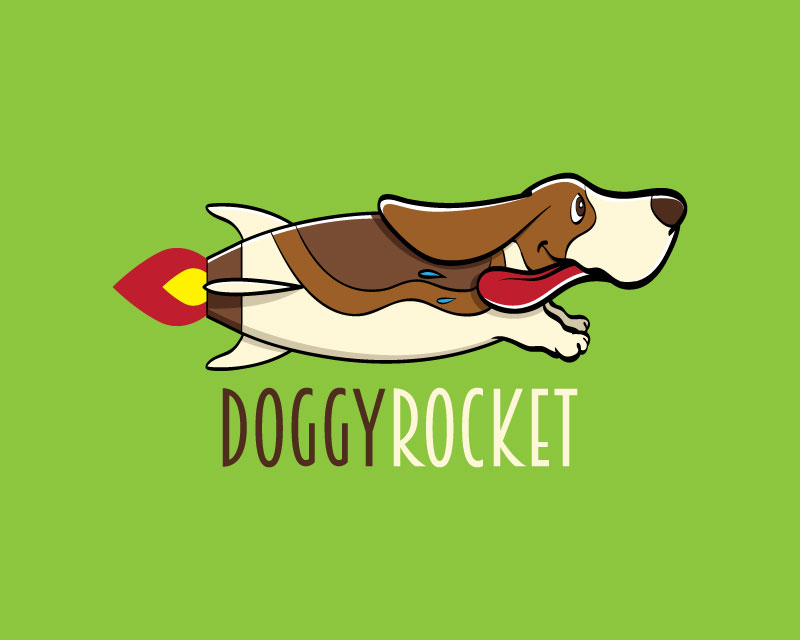 Logo Design entry 1000839 submitted by JINKODESIGNS to the Logo Design for Doggy Rocket run by osprey1010