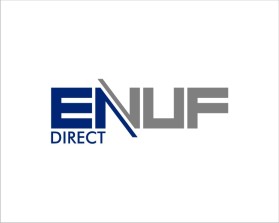 Logo Design entry 1001067 submitted by Omee to the Logo Design for ENUF Direct run by stiney3Gaps