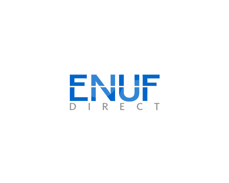 Logo Design entry 1001126 submitted by goodness to the Logo Design for ENUF Direct run by stiney3Gaps