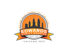 Logo Design entry 1002599 submitted by kokobizz to the Logo Design for Edwards Family Reunion run by webwurks