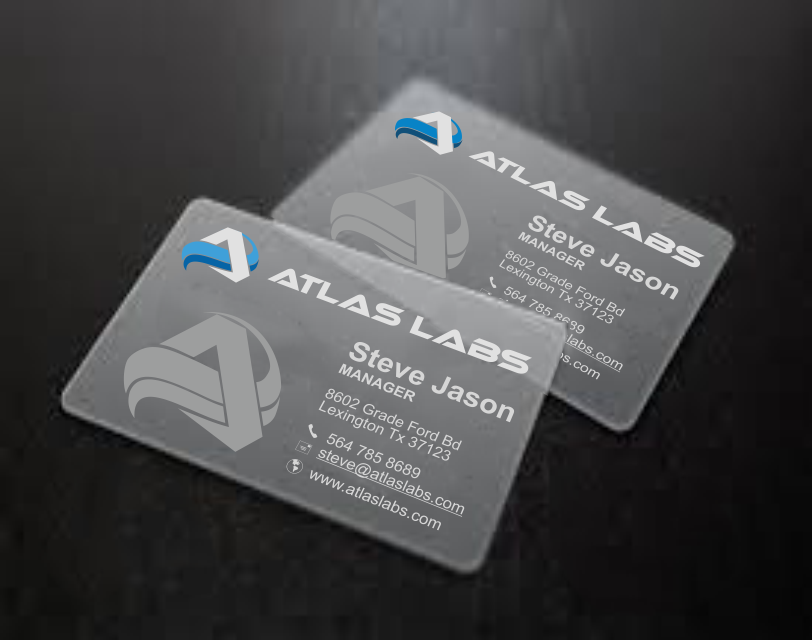 Business Card & Stationery Design entry 1003242 submitted by boxlezherma to the Business Card & Stationery Design for Atlas Labs LLC run by llama473
