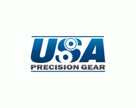 Logo Design entry 1004484 submitted by runeking500 to the Logo Design for USA Precision Gear run by michelletahan