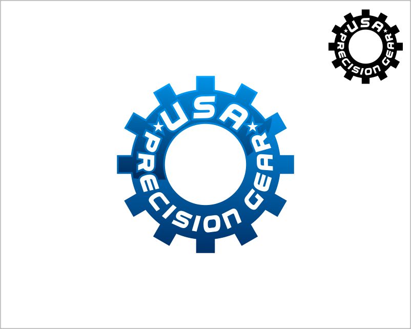 Logo Design entry 1004473 submitted by phonic to the Logo Design for USA Precision Gear run by michelletahan