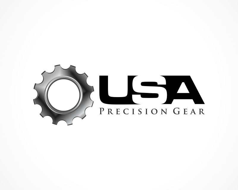 Logo Design entry 1004473 submitted by fathur to the Logo Design for USA Precision Gear run by michelletahan