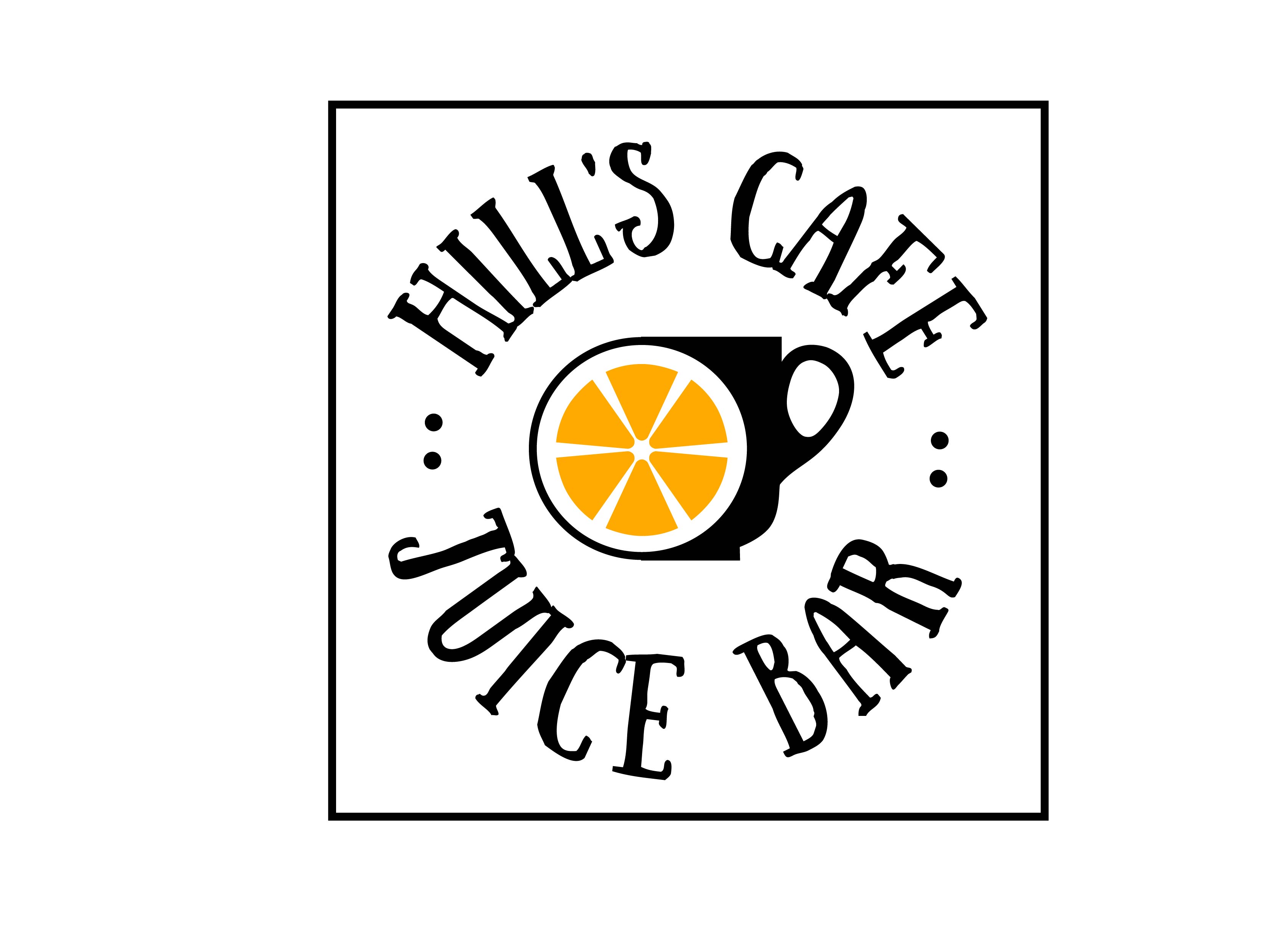 Logo Design entry 1004743 submitted by Kikon to the Logo Design for Hill's Cafe and Juice Bar run by fountainlogo