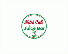 Another design by Elldrey submitted to the Logo Design for Hill's Cafe and Juice Bar by fountainlogo